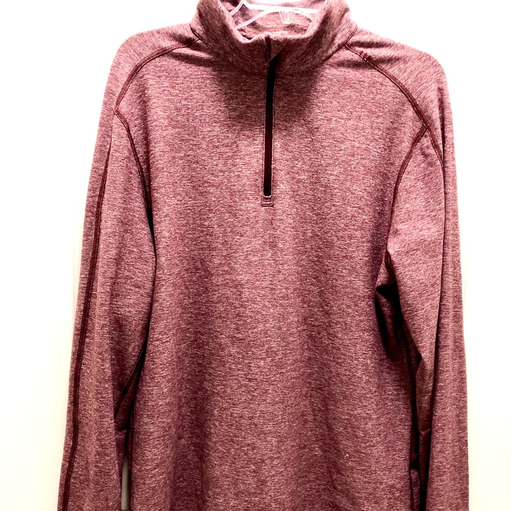 Mens half zip sweater
